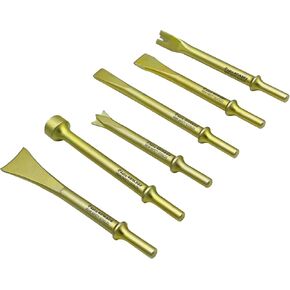 Astro Tools 401K6 6-Piece Heavy Duty THOR Air Hammer, Chisel & Cutter Bit Set .401 Shank in Saudi Arabia
