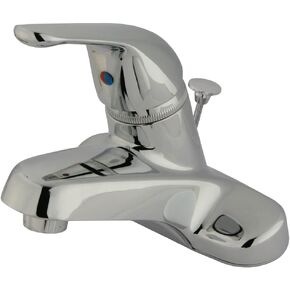 Kingston Brass KB542B Single-Handle 4 in. Centerset Bathroom Faucet, Polished Brass in Kuwait