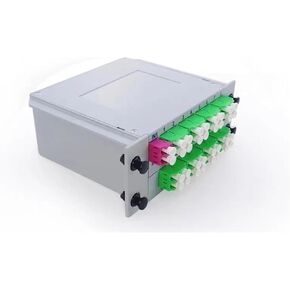 FCAPC SM LGX Box 2 x 32 LCAPC GEPON FTTH SC UPC جهاز تقسيم الألياف 2 x 32 أحادي الوضع PLC وصلة الألياف البصرية كاسيت اتصالات GPON(SC UPC) in Kuwait