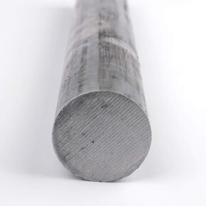OnlineMetals 4340 شريط دائري من سبائك الصلب، تشطيب غير مصقول (مطحنة)، تشطيب بارد، عادي، AMS 6415، قطر 0.4375 بوصة، طول 72 بوصة in Kuwait