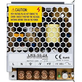 50 واط AC-DC SMPS إخراج واحد تحويل التيار الكهربائي المدخلات 110-240 فولت إخراج 5 فولت 12 فولت 15 فولت 24 فولت 36 فولت 48 فولت قابل للتعديل ل LED (5V_50 واط) in Kuwait