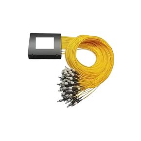 2x64 Optical Fiber PLC Splitter Module 2 * 64 Box Type SC FC ST LC Pigtails Type Cassette FTTH Coupler Yellow 2 * 64(SC A) in Kuwait
