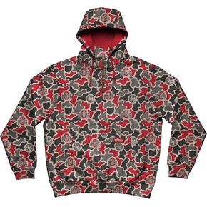 AMIGO NCAA رجالي Amigo Ohio State Buckeyes مرخص Camo Cimarron Fleece ربع بسحاب هوديي in Kuwait
