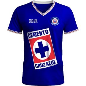 Playera Retro Cruz Azul 1997 para Hombre – Edición Clásica, Colección de Aficionados, Color Azul in Saudi Arabia