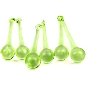 Hanging Crystals Prisms 100pcs Lt.Green 20x80mm Crystal Prism Chandelier Pendants Parts for Home Decoration Hangings Crystals for Decoration in Kuwait