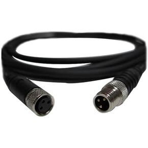 10pcs M8 3 pin Female Cable A Coding Waterproof Molding Pins Plug to Male with 1M 26AWG Wire in Kuwait
