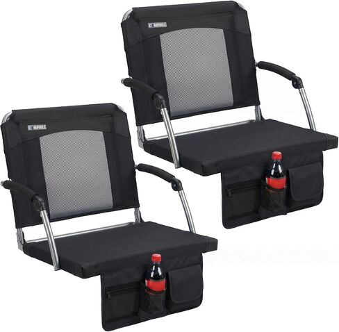 Stadium Seats with Back Support & Armrests,Portable Bleacher Chairs for Football Games & Events,Sports,Concerts,Outdoor Use,Comfortable in Kuwait
