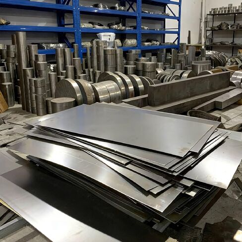 GR5 Titanium Plate Sheet, Thick 2mm/0.079", Width 200mm /7.87", Length 300mm /11.81", ASTM B265 Metal Sheet Titanium Alloy Plates for Industrial Machinery Metalworking in Kuwait