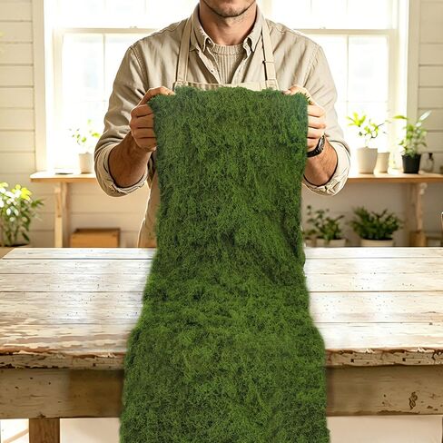 Artificial Moss Table Runner 4" x 47" for Wedding Party Decor, Fairy Garden Crafts, DIY Enchanted Forest Centerpiece, Rustic Home Table Decoration(10cm x 120cm) in Kuwait