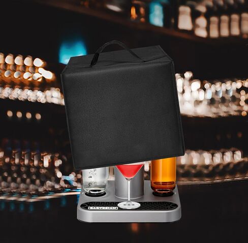 Cocktail Machine Dust Cover for Bartesian Professional Premium Cocktail 55300/55310,Margarita Machine Cover Case, Cocktail Mixer Maker and Beverage Drink Maker Covers (Black) in Kuwait
