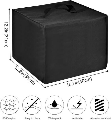 Cocktail Machine Dust Cover for Bartesian Professional Premium Cocktail 55300/55310,Margarita Machine Cover Case, Cocktail Mixer Maker and Beverage Drink Maker Covers (Black) in Kuwait