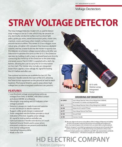Greenlee HD Electric LV-5 Stray Voltage Detector in Kuwait