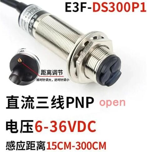 1pcs E3F-DS300C2 C4 P1 P2 Diffuse Reflection Photoelectric Switch Sensing Sensor 0-3m DC Three Wire NPN Normally Open(E3f-ds300p1) in Saudi Arabia
