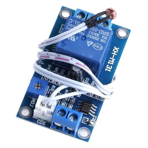 3X 12V Light Control Switch Photoresistor Relay Module Detection Sensor XH-M131 Blue in Saudi Arabia