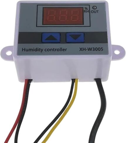 W3005 Digital Display Humidity Controller Instrument Humidity Control Switch Hygrostat Hygrometer Regulator+SHT20 Sensor Probe in Saudi Arabia