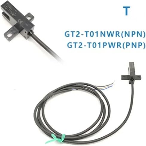2Pcs Slot Type 5MM Photoelectric Switch Sensor Module Slide Limit Origin Switch Four Wire 5~24VDC Normally Open NPN(T Npn) in Saudi Arabia
