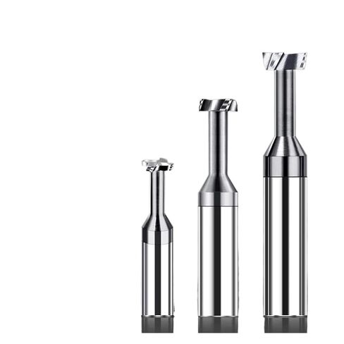 High Precision Carbide T Slot Milling Tools - Tungsten Steel Alloy End Mills for Metal Machining (8mm, 10mm),1pcs(10x2.7xD10x60L) in Kuwait