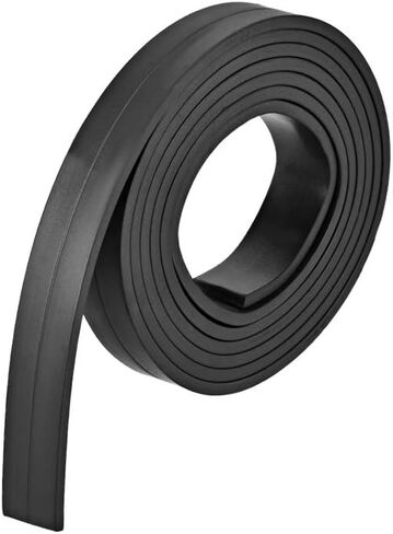 Black Magnetic Strip for Crafts, 25/64 Inch x 3.3 Feet x 5/64 Inch in Kuwait