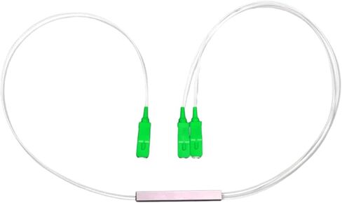 10 قطعة/الوحدة 1X2 PLC SC/SM أحادي الوضع 0.9 مللي متر G657A1 LSZH 1m الفاصل in Kuwait