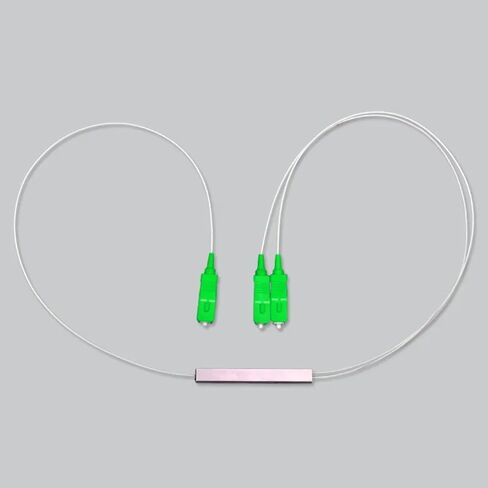 10 قطعة/الوحدة 1X2 PLC SC/SM أحادي الوضع 0.9 مللي متر G657A1 LSZH 1m الفاصل in Kuwait