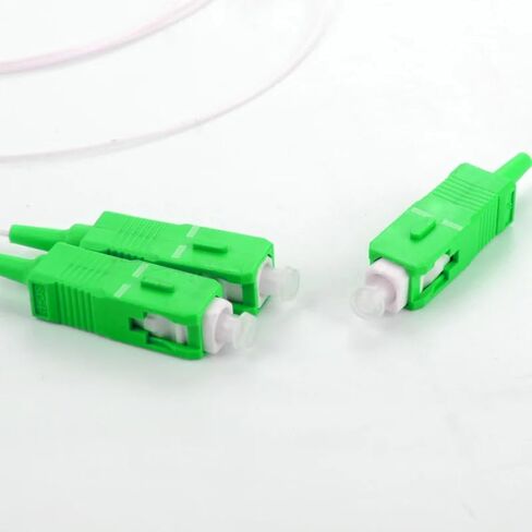 10 قطعة/الوحدة 1X2 PLC SC/SM أحادي الوضع 0.9 مللي متر G657A1 LSZH 1m الفاصل in Kuwait