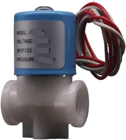 1PCS Plastic Solenoid Valve Water Dispenser NC AC220V 24V 12V DC 1/4in 1/8in 2-Way Valve for Water Purifier RO Machine(1/4",AC110V) in Saudi Arabia