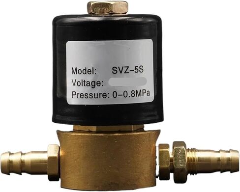 1PCS SVZ-5 Solenoid Valve 220v 36v 24v Orifice Plate 5mm Two-Position Two-Way Valve VZCT Argon arc Welding Machine(SVZ-5-3,6MM Hose_AC36V) in Saudi Arabia