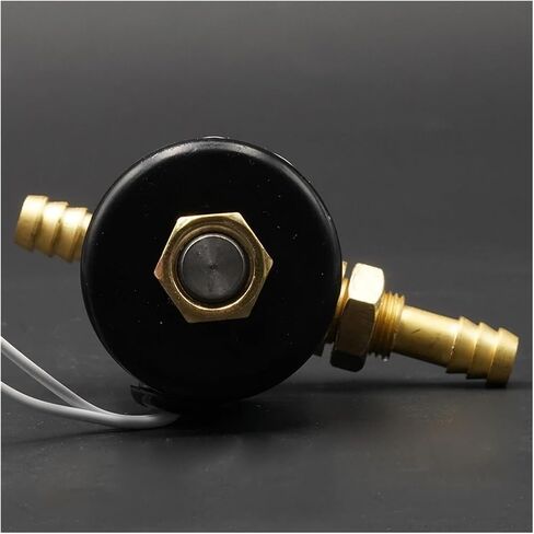 1PCS SVZ-3.5 Solenoid Valve 220v 36v 24v Orifice Plate 3.5mm Two-Position Two-Way Valve VZCT Argon arc Welding Machine(SVZ-3.5,8MM Hose_AC220V) in Saudi Arabia