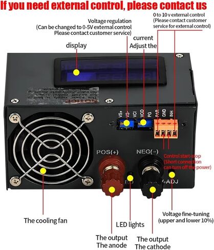 2000W Adjustable Switching Power Supply 0-12V 15V 24V 36V 48V 60V 72V 110V 220V 300V 400V Input 110/220VAC AC/DC(0-150v 0-13.3a-2000w,220VAC) in Kuwait