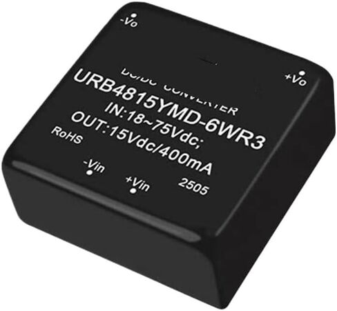 RURB4815YMD-6WR3 48V إلى 15V 6W وحدة الطاقة المعزولة ينظم الإخراج in Kuwait