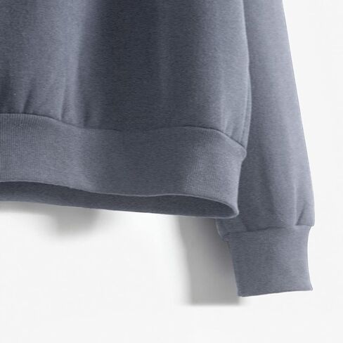 المرأة وهمية الرقبة البلوز عادي Crewneck بلوزات Mockneck البلوز كم طويل الخريف كنزة صوف القمم in Kuwait
