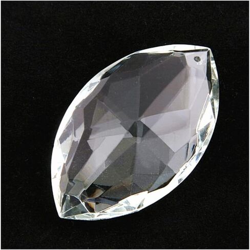 Hanging Crystals Prisms 50pcs/lot 76mm Clear Color Crystal Glass Prism Drops Chandelier Pendants Hangings Crystals for Decoration in Kuwait