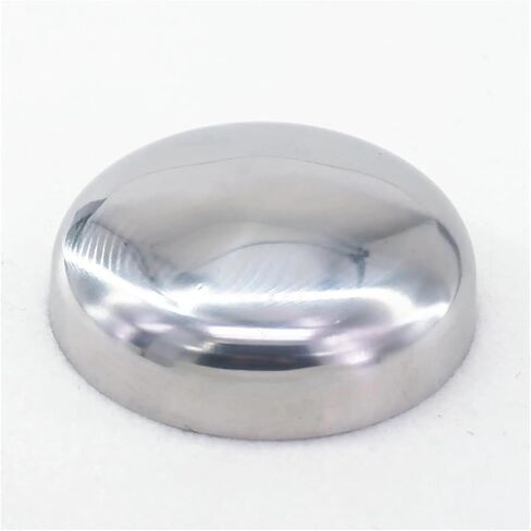 89mm 3.5" O/D 304 Stainless Steel Hygiene Grade Welding End Cap Pipe Fitting in Kuwait