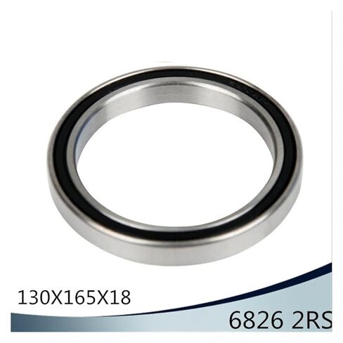 2pcs 6826 2RS 130x165x18 Metric Thin Section Bearings 61826 6826RS in Kuwait
