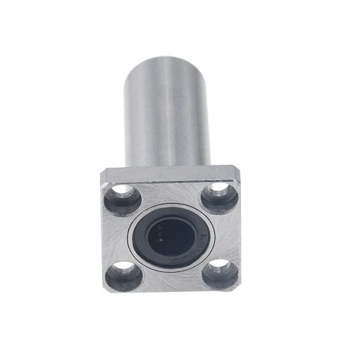 Small Sealed Steel Ball Bearing 4pcs/lot LMK10LUU LMK12LUU Longer Type 10mm 12mm Flange Linear Bearing CNC Ball Bushing(LMK10LUU) in Kuwait