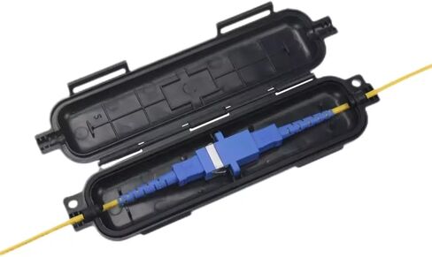Introducing Optical Cable Waterproof Protection Box, Fiber with SC Adapter Tube Heat shrinkable(10pcs UPC) in Saudi Arabia
