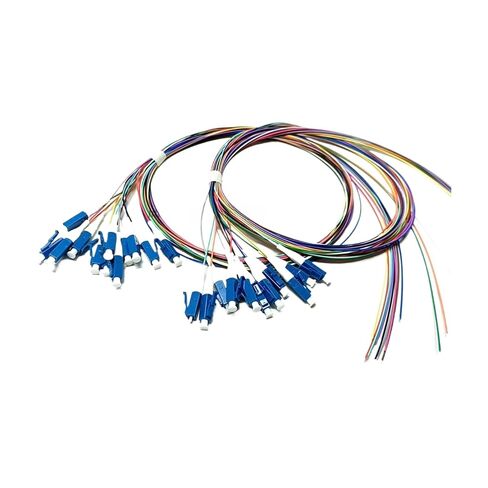1 piece 12 Color pigtail LC/UPC 0.9mm Single mode .5M(1.5 m LC UPC) in Saudi Arabia