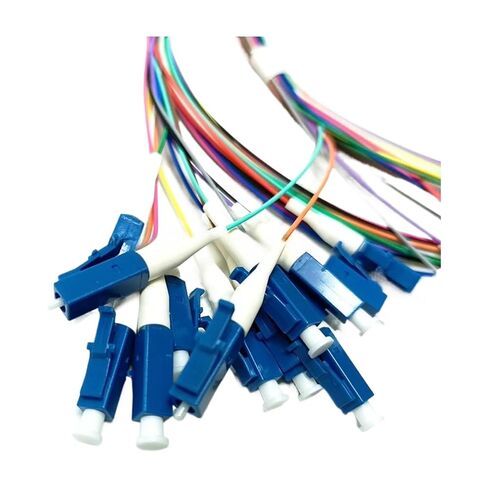 1 piece 12 Color pigtail LC/UPC 0.9mm Single mode .5M(1.5 m LC UPC) in Saudi Arabia