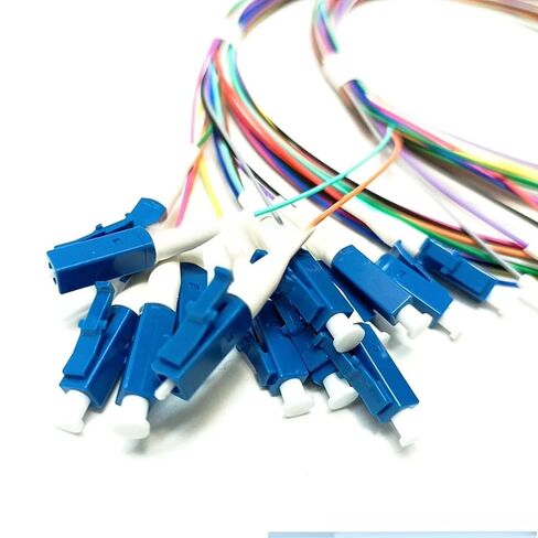 1 piece 12 Color pigtail LC/UPC 0.9mm Single mode .5M(1.5 m LC UPC) in Saudi Arabia