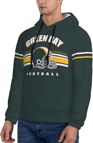 Custom Hoodie for Men, Personalized Football Sweatshirt, Customized Any Name Number Hoodies Gifts in Kuwait