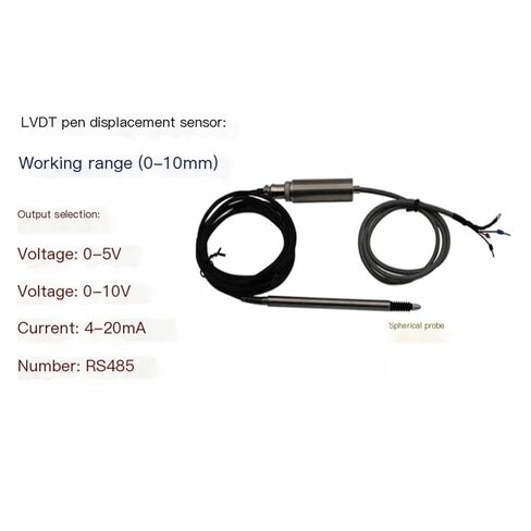 أجهزة استشعار الإزاحة LVDT أجهزة استشعار الإزاحة الاستقرائية (4-20mA، F25-5mm) in Kuwait