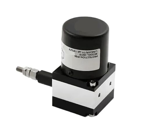 مستشعر إزاحة سلك السحب 100-500 مم، 0-5K / 0-10K / 0-5V / 0-10V / 4-20mA مقياس الجهد الخطي (500 مم، 0-10 فولت) in Kuwait