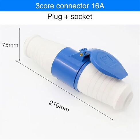 Waterproof Industrial Socket 3 core 4 5 Hole 16A Connector Aviation in Kuwait