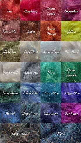 heidifeathers Angelina Fibres - Gold Iris in Kuwait