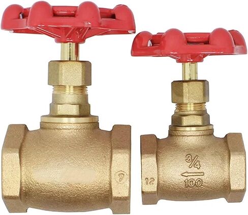 1Pcs JIS/NPT/BSP Class 100 1" Bronze Globe Valve For Water Meter(DN25) in Kuwait