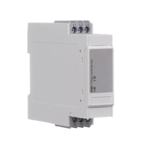 مرحل مراقبة ثلاثي الطور DPA01CM44 208 إلى 480 فولت تيار متردد تسلسل وحماية من الضياع تأخير قابل للتعديل DIN حامل السكك الحديدية in Kuwait
