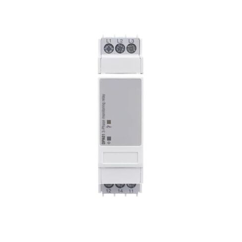DPA01CM60 Phase Sequence Protection Relay, 380-600 VAC 3-Phase Monitoring Relay for DIN Rail, Adjustable Delay in Kuwait