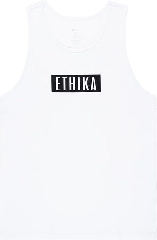 Ethika Men's Tank Top, Sleeveless Shirt for Workouts and Casual Wear - Tank - Imperial Wht in Kuwait