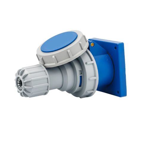 1Set Waterproof Industrial Connector Concealed Set 3Pin 125A 200V-250V 2P+E 6H IP67 IEC60309 Plug Socket Power Connecting for Aviation and Industry in Kuwait