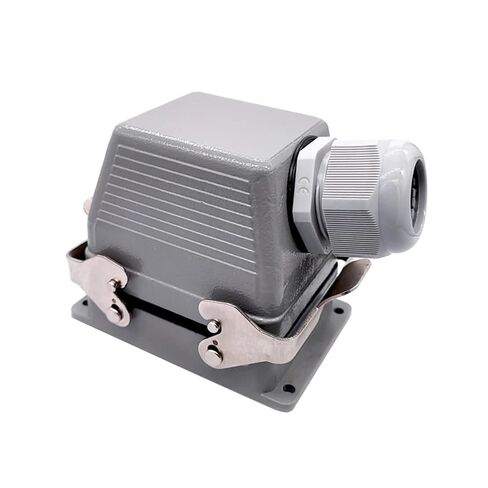 Heavy Duty Connectors HDC-HE-032-1/2 F/M 32pin 16A Industrial Rectangular Aviation Connector Plug Screw Connection(Hdc-he-032-2) in Saudi Arabia